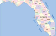 Detailed Administrative Divisions Map Of Florida State | Vidiani with State Of Florida Map Images