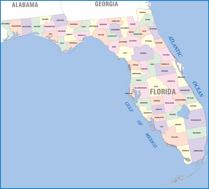 State of Florida Map Images State of Florida Map Images