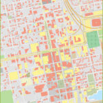 Detailed Map Of Downtown Pensacola   Ontheworldmap Inside Map Of Downtown Pensacola Florida