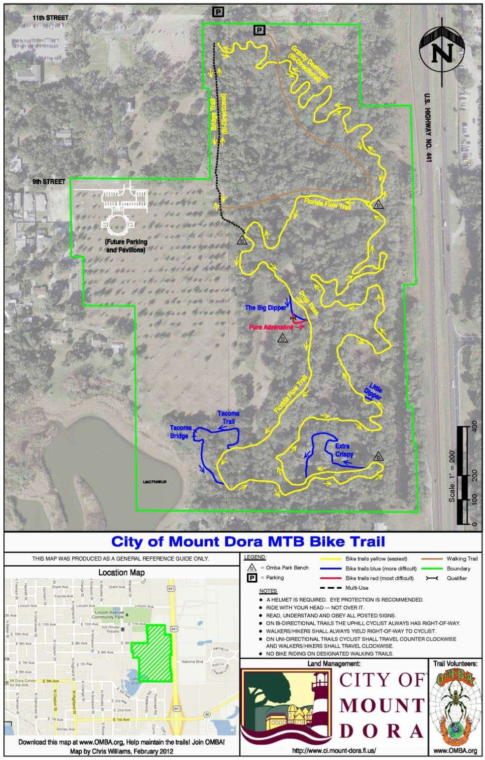Discover The Beauty Of Mount Dora: Trail Maps For Biking pertaining to Map of Mt Dora Florida