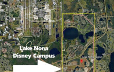 Disney Campus Lake Nona Overhead Map - Micechat regarding Map of Lake Nona Florida