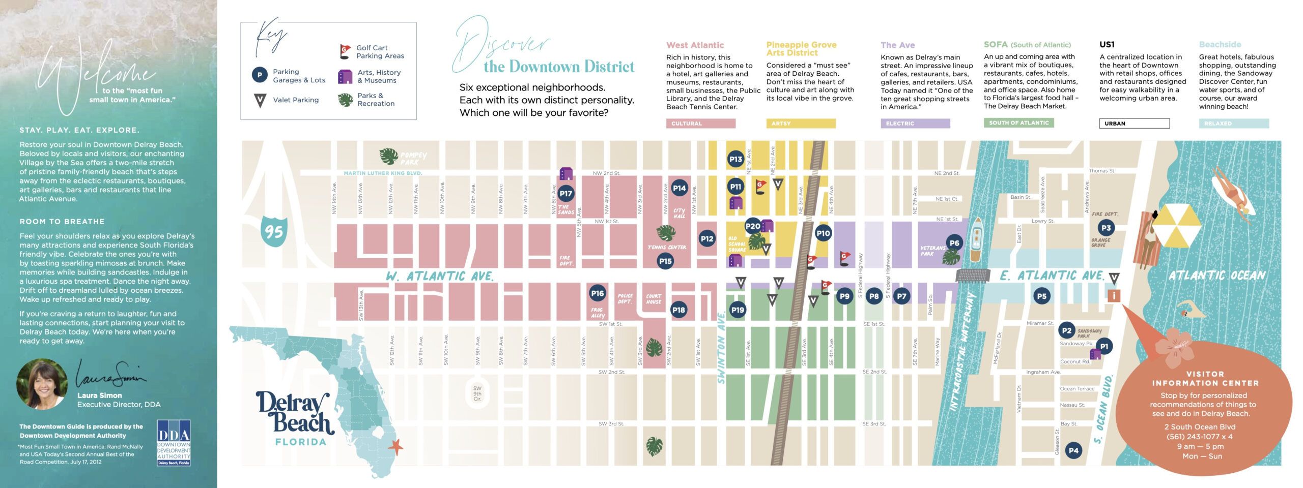 Downtown District | Downtown Delray Beach for Street Map Of Delray Beach Florida