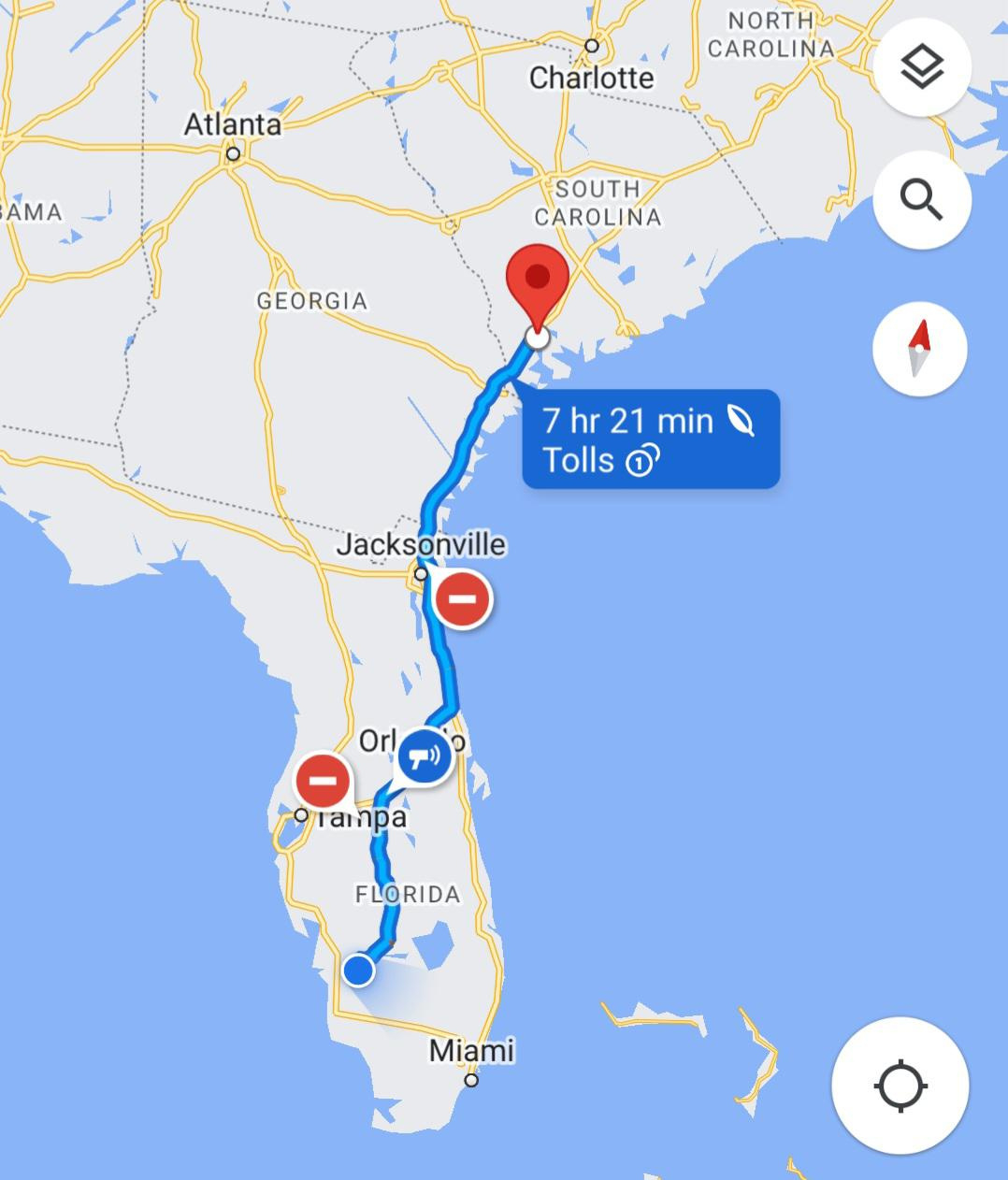 Driving From Naples, Fl To Yemassee, Sc. Anything Worth Checking throughout Map Of South Carolina To Florida