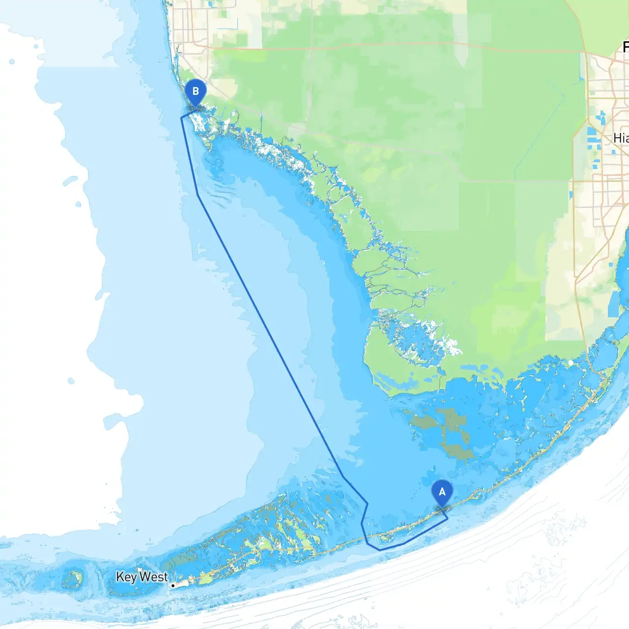 duck key to marco islandboat savvy navvy smart routing for map of duck key florida Duck Key To Marco Islandboat - Savvy Navvy Smart Routing for Map Of Duck Key Florida