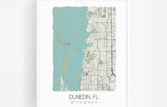 Dunedin Fl Art - Etsy with regard to Map of Downtown Dunedin Florida