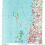 Dunedin Topographic Map 1:24,000 Scale, Florida Intended For Map Of Florida Showing Dunedin