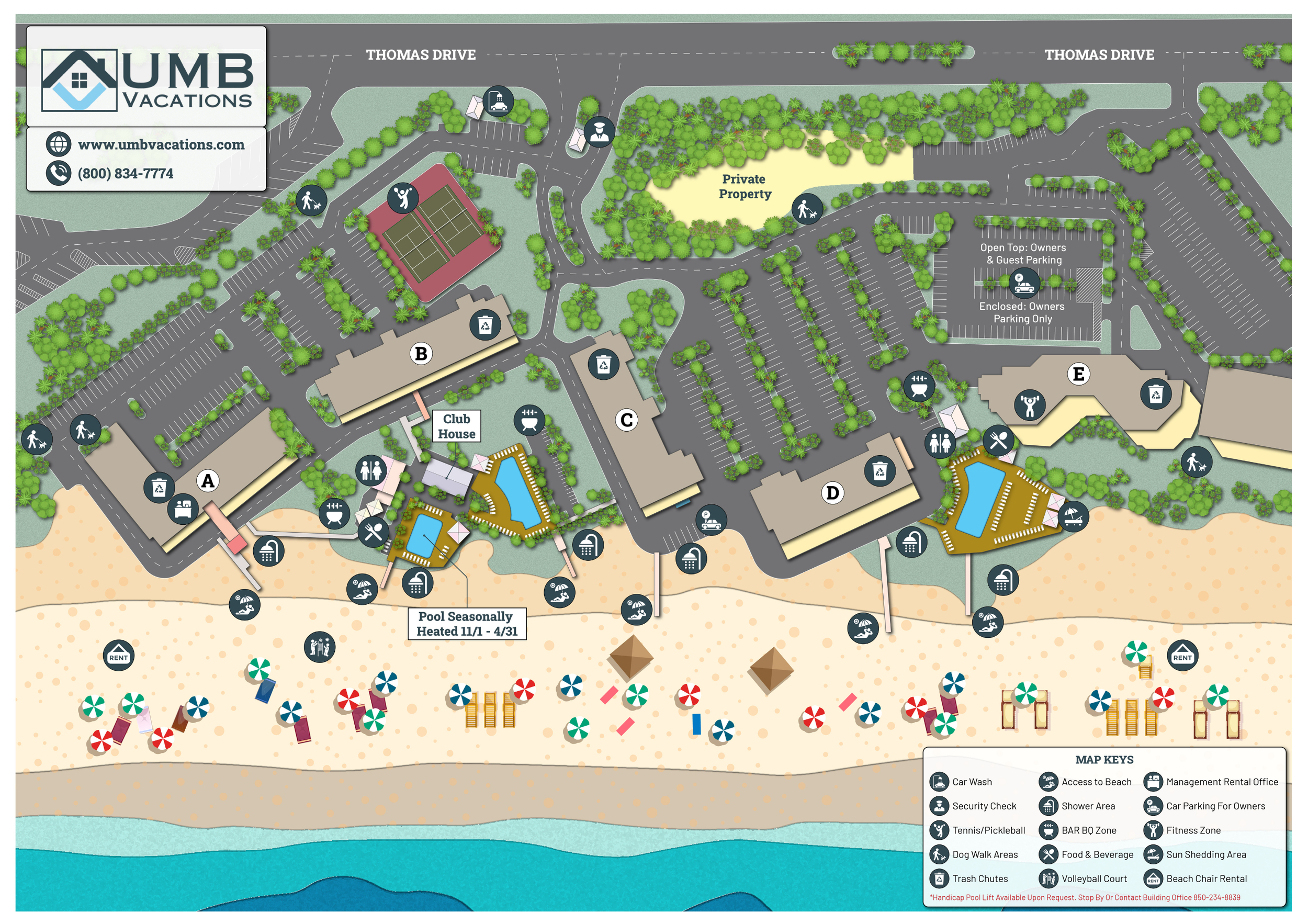 Dunes Of Panama Condos | Book Beachfront Rentals In Panama City within Map of Rental Cars in Panama City Beach Florida