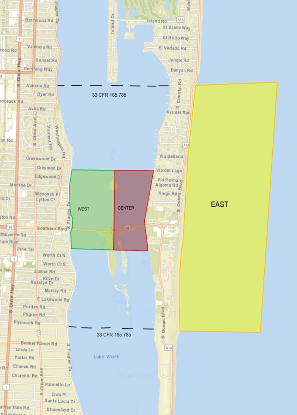 Dvids - Images - Mar A Lago Security Zones within Location of Mar a Lago in Florida Map