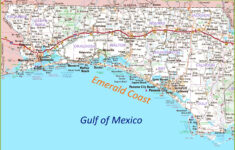 Emerald Coast Map | Florida, U.s. | Detailed Maps Of Emerald Coast for Tourist Map of Destin Florida
