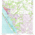 Englewood Topographic Map 1:24,000 Scale, Florida For Elevation Map Of Charlotte County Florida