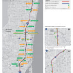 Entry And Exit Points   95 Express With Regard To Map Of I 95 Florida