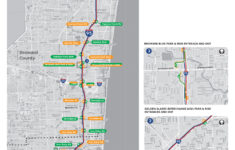 Entry And Exit Points - 95 Express with regard to Map Of I 95 Florida