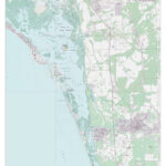 Estero Bay And Bonita Springs, Florida 1988 Old Topo Map   A In Map Of Bonita Bay Florida