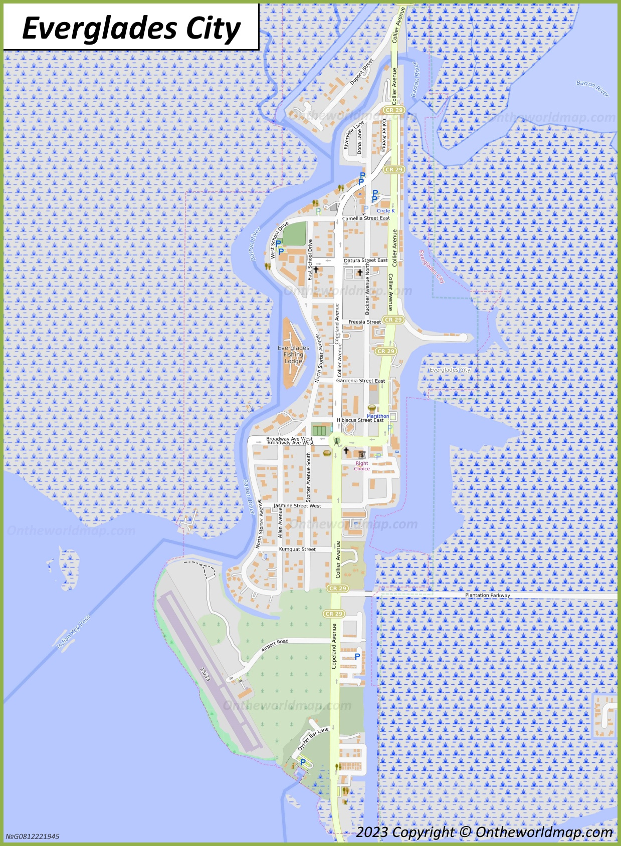 Everglades City Map | Florida, U.s. | Discover Everglades City throughout Map Of Everglades City Florida