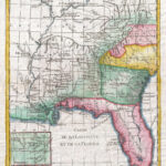 File:1780 Raynal And Bonne Map Of Louisiana, Florida And Carolina Pertaining To Map Of Louisiana And Florida