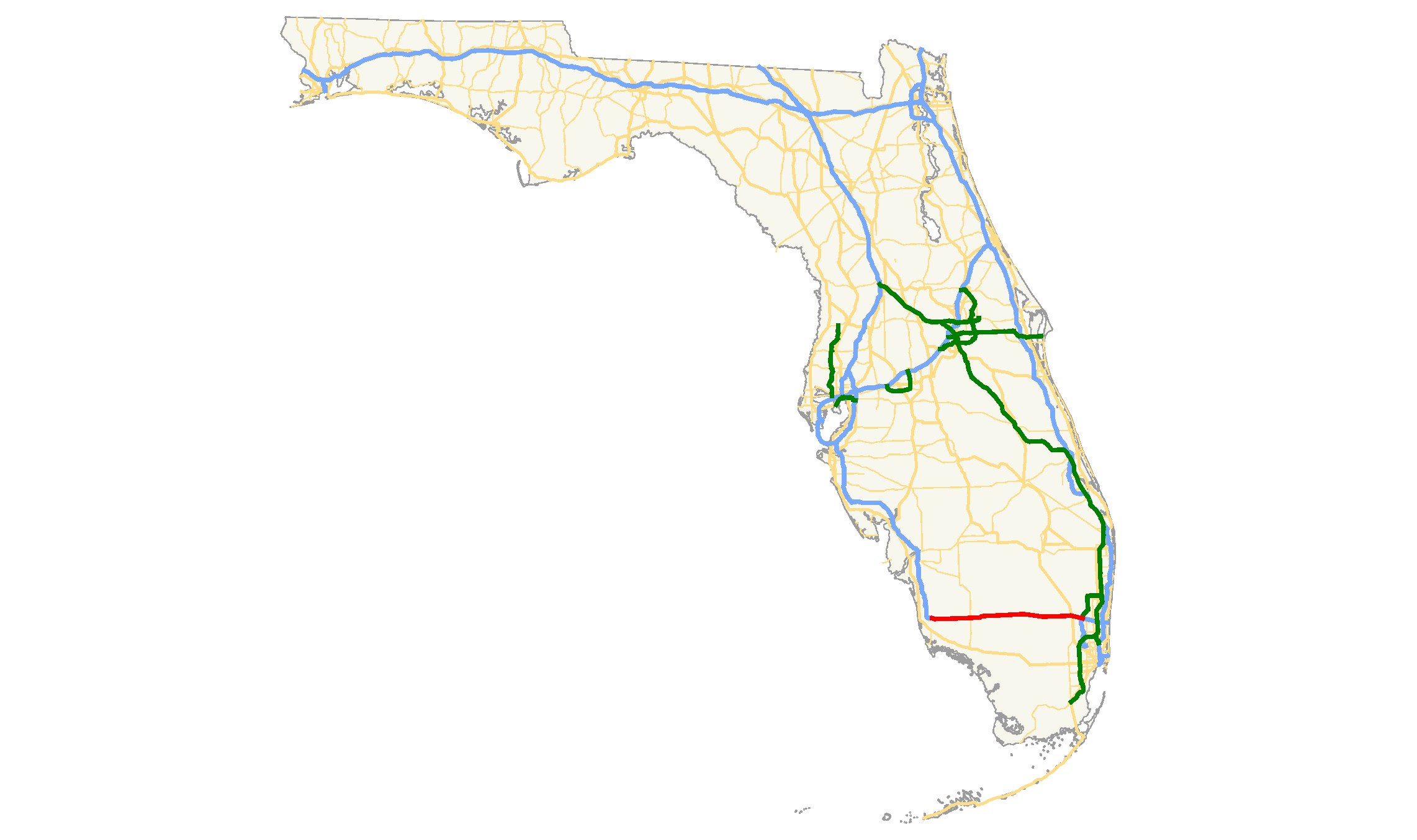 File:alligator Alley Map - Wikimedia Commons in Map Of Alligator Alley Florida
