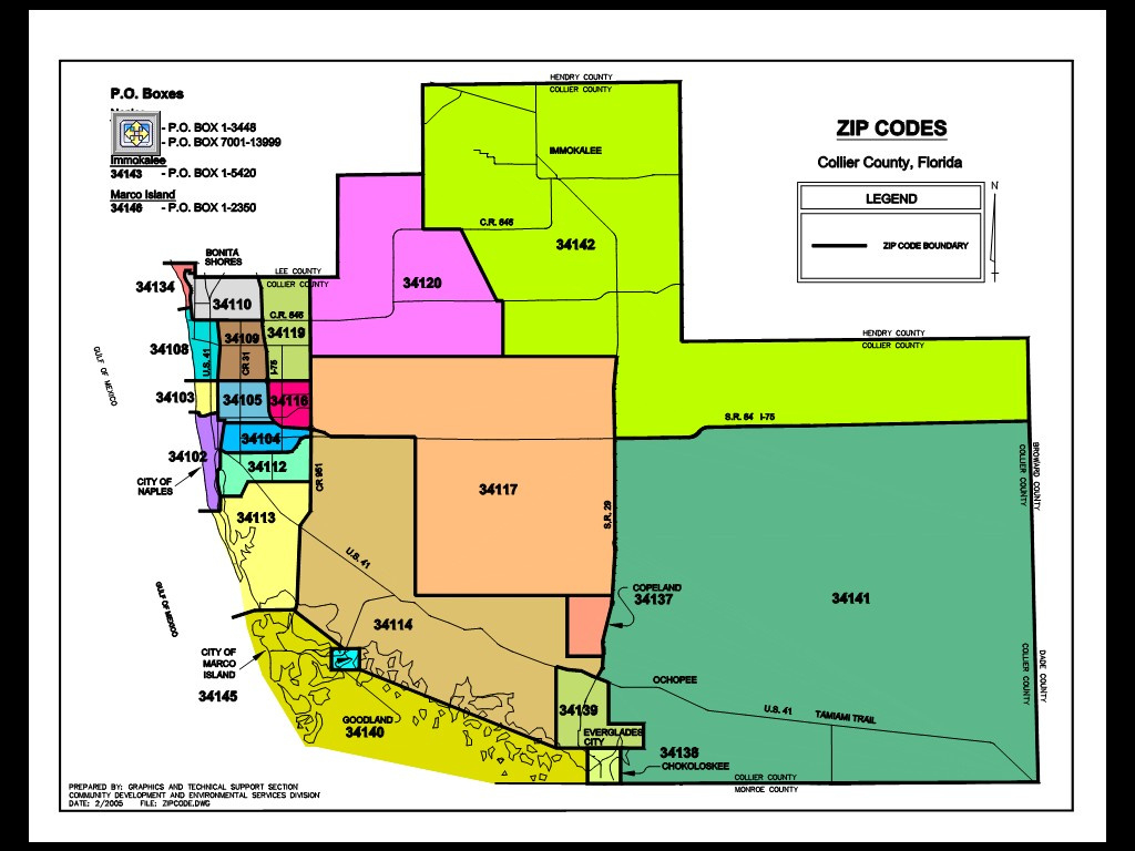 File:collier-County-Fl-Zipcodes - Wikimedia Commons for Map Of Naples Florida With Zip Codes