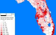File:florida Population Density 2020 - Wikimedia Commons regarding Map of Florida Population Density