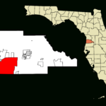 File:hernando County Florida Incorporated And Unincorporated Areas Throughout Map Of Florida Spring Hill