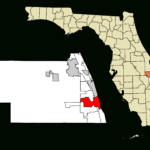 File:indian River County Florida Incorporated And Unincorporated Throughout Vero Beach On Map Of Florida
