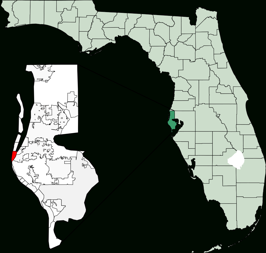 File:map Of Florida Highlighting Indian Rocks Beach.svg - Wikipedia with Map of Indian Rocks Beach Florida