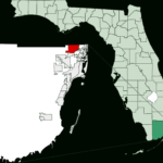 File:map Of Florida Highlighting Miami Gardens.svg   Wikimedia Commons With Regard To Map Of Miami Gardens Florida