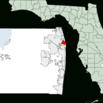 File:map Of Florida Highlighting North Palm Beach.svg   Simple For Map Of North Palm Beach Florida