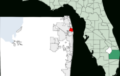File:map Of Florida Highlighting North Palm Beach.svg - Simple for Map of North Palm Beach Florida