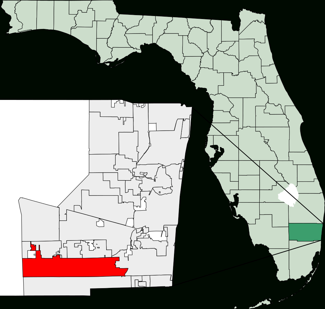 File:map Of Florida Highlighting Pembroke Pines.svg - Wikimedia pertaining to Map Of Pembroke Pines Florida