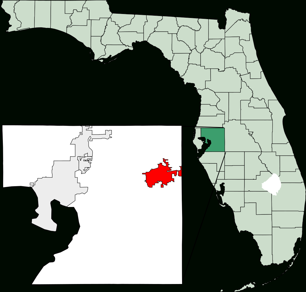File:map Of Florida Highlighting Plant City.svg - Wikimedia Commons within Map Of Florida Plant City