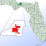 File:map Of Florida Highlighting Tallahassee.svg   Wikimedia Commons Within Map Of Florida With Tallahassee