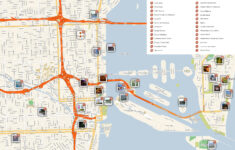 File:miami Printable Tourist Attractions Map - Wikimedia Commons with Tourist Map Of Miami Florida