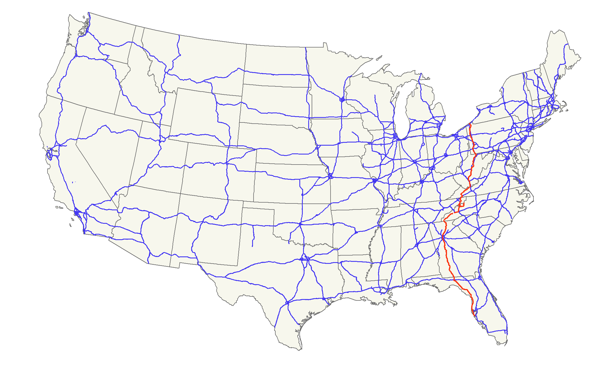File:us 19 Map - Wikipedia regarding Map of Highway 19 in Florida