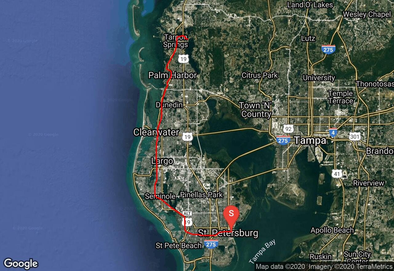 Find Adventures Near You, Track Your Progress, Share with regard to Map of Pinellas Trail Florida