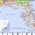Fl · Florida · Public Domain Mapspat, The Free, Open Source For Map Of Florida Printable Free