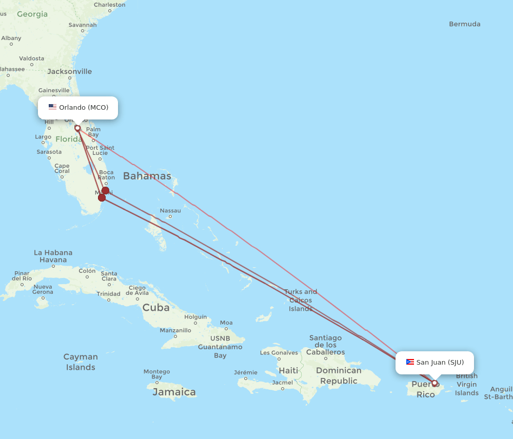 flights from orlando to san juan mco to sju airlines best pertaining to map of florida to puerto rico Flights From Orlando To San Juan (Mco To Sju) – Airlines & Best pertaining to Map Of Florida To Puerto Rico