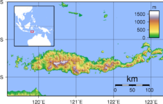 Flores - Simple English Wikipedia, The Free Encyclopedia intended for Map Of Flores Island Indonesia