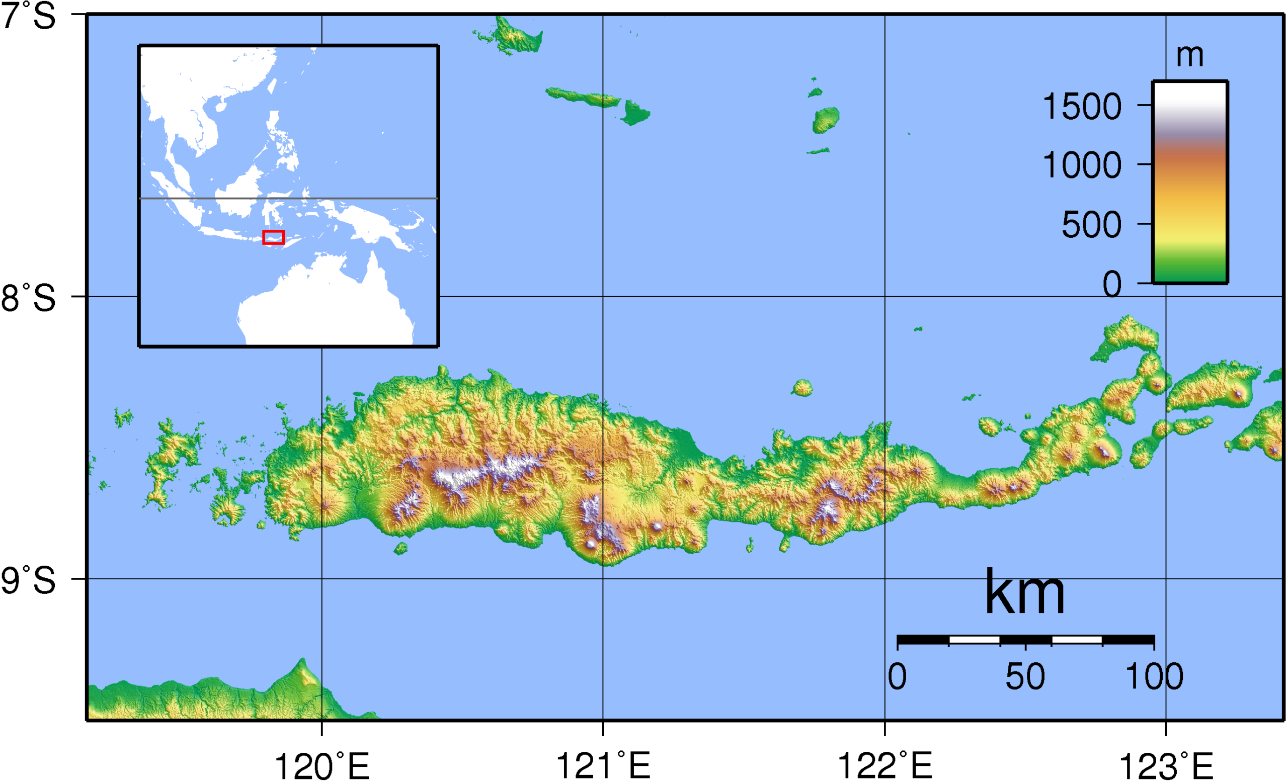 Flores - Simple English Wikipedia, The Free Encyclopedia intended for Map Of Flores Island Indonesia
