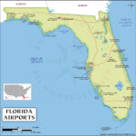 Florida Airport Map, Map Of Florida Airports Pertaining To Map Of Florida Major Airports