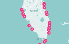 Florida Beaches Map - Panama City, Miami, Fort Lauderdale And More! in Map Of Beaches You Can Drive On In Florida