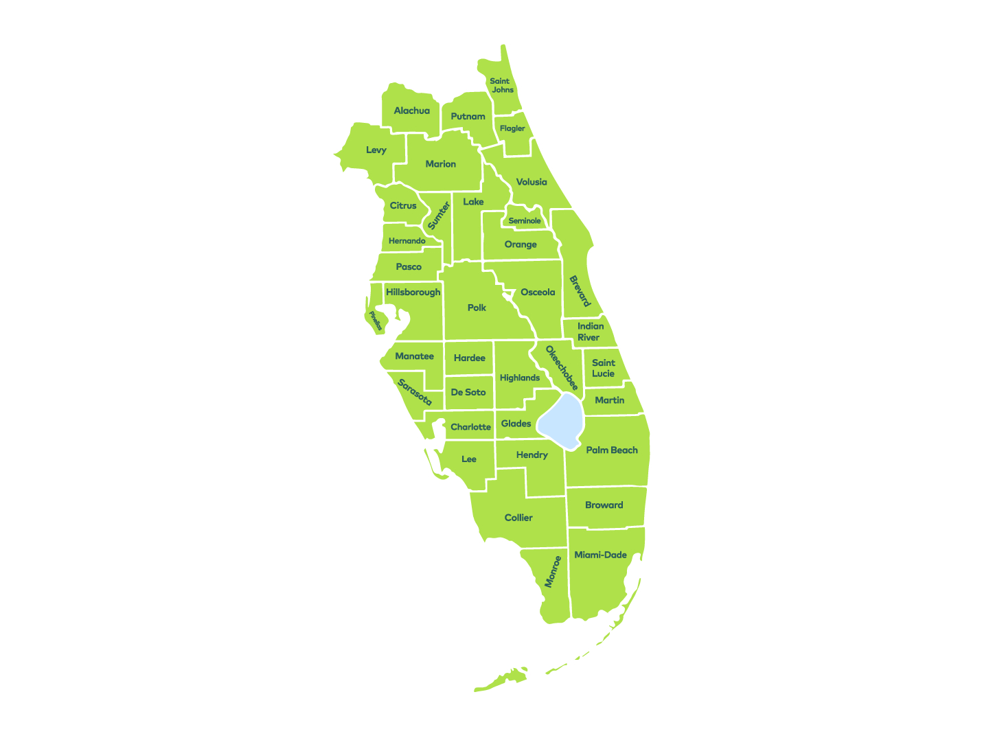 Florida Citrus Commission - Florida Citrus Growers in Map Of Florida Orange Groves