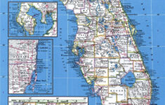 Florida Counties Road Map Glossy Poster Picture Photo Print Banner Fl Usa  9729 within State Of Florida Map With Counties And Cities