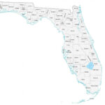 Florida County Map   Gis Geography Inside Map Of Counties In Florida USA