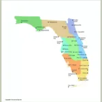 Florida County Map [Map Of Fl Counties And Cities] With Regard To State Of Florida Map With Cities And Counties