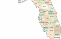Florida County Map - Us County Maps throughout County Map Of Florida Panhandle