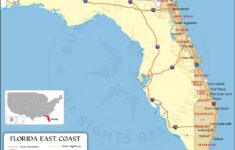 Florida East Coast Map, Map Of Florida East Coast within Map Of East Florida Coastline