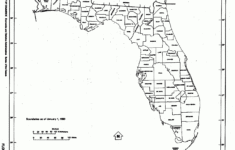 Florida Free Map within Map of Florida Printable Free