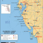 Florida Gulf Coast Map, Map Of Florida Gulf Coast For Map Of Sarasota And Tampa Florida