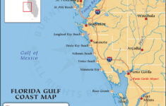 Florida Gulf Coast Map, Map Of Florida Gulf Coast with regard to Map Of Florida Coast Gulf Side