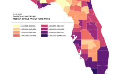 Florida Is Growing. Can Affordable Housing Keep Up? News with Florida Cost of Living Map